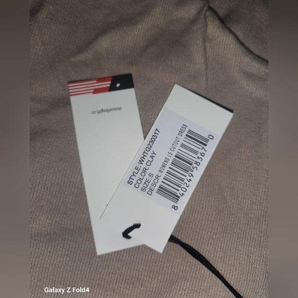 Chic Ivory Long Sleeve Dress - Picture 3 of 4